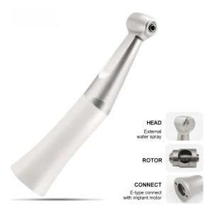 FX Series Dental 1:1 Low Speed Contra Angle Straight Handpiece 2 /4 Holes Air Motor Kit Push Button polishing Dentistry Tools