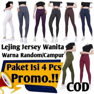 Ads Celana Lejing Wanita Promo Cuci Gudang 1 Paket Isi 7 Pcs Lejing panjang Termurah Campur Warna