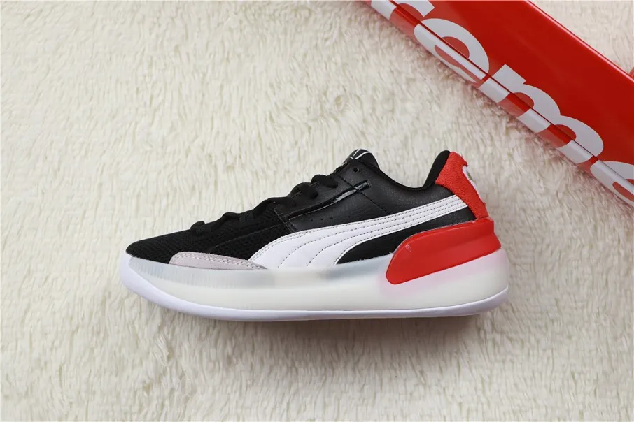 Puma Clyde Hardwood Men s Basketball Shoes Mesh Material EU40 46 Cushioned Comfort Non Slip Indoor Sports Lazada PH