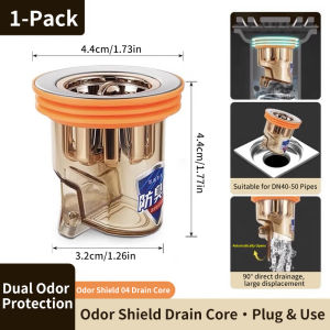 Magnetic Floor Drain Cores Universal Filter Anti-Clogging & Anti-Odor Tool for Bathroom/Sink