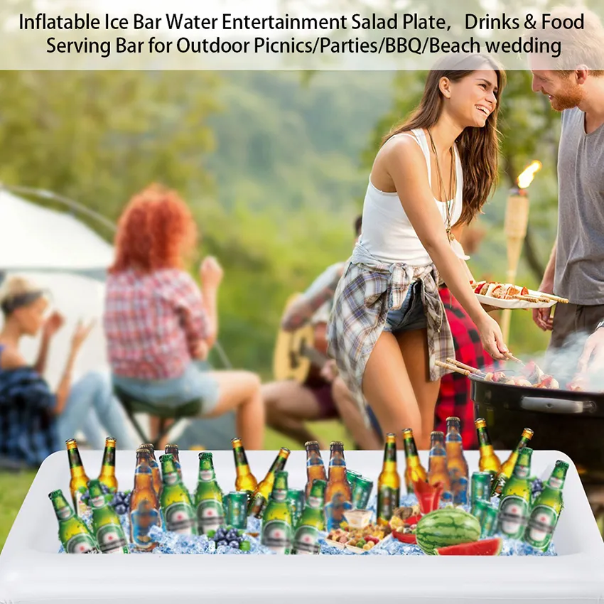 Ice Bucket Inflatable Serving Bar Large Buffet Pool Beer Bucket - Main Image