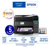 Epson EcoTank L6370 Color Duplex Wireless Inkjet All-in-One Printer with Duplex Print Function and 250-Sheet Paper Tray