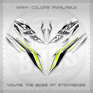 CLICK 125 V3 VARIO FOR WHITE DECALS (2026 KREN VIETNAM STYLE) STICKER KITS BY STICKABOSS