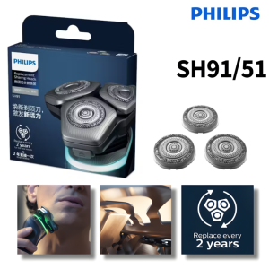 Bộ 3 lưỡi cạo râu Philips SH91 Series 9000 (S9xxx) Series 8000 (S8xxx) - Hàng Nhập Khẩu
