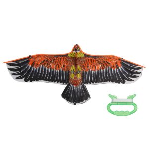 Flat Eagle Kite With 30 Meter Kite Line Children Flying Bird Kites Windsock Outdoor Toys Garden Cloth Toys For Kids Gift h260702
