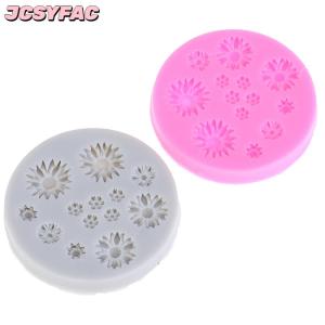 JCSYFAC Daisy Silicone khuôn mẫu hoa Silicone bánh khuôn bánh Cưới Công cụ bánh trang trí
