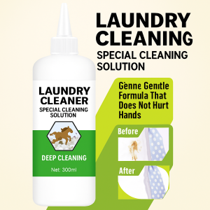 Laundry Cleaner Special Cleaning Solution Stubborn stain remover Oil stain remover Clothing dry cleaning agent Clothing penetrant/300ml