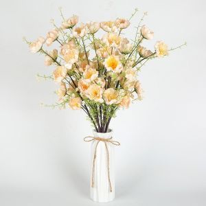 Rhododendron Artificial Flower Butterfly Fake Flower Home Decoration Decoration Artificial Flowers