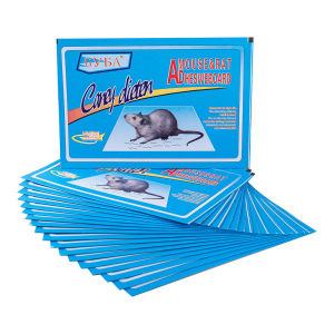 Strong Adhesive Mouse Board Large Adhesive Mouse Board Efficient Adhesive Mouse Board Foldable Suitable For Rodent And Insect Control Bait Board Indoor Non-Toxic Rodent Control Device Strong Adhesive Mouse Adhesive Mouse Board