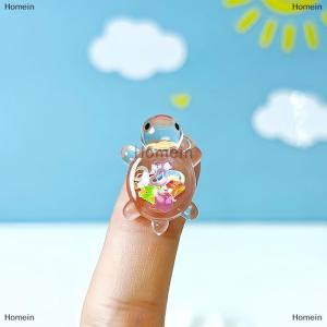 [COD] Homein 1PC Garden Fish Tank Miniatures Ornaments Mini Luminous Glitter Turtle Home Decoration Landscaping Crafts Glowing Turtle