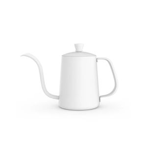 Timemore Fish03 Hand-Brewed Coffee Pot Hanging Ear Brewing Pot 304 Stainless Steel Drip-Type Household Long Mouth Pot（No Heating）