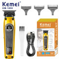 Kemei KM-1855 Hair Clipper Alat Cukur Potong Rambut. 