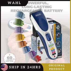 【1 Year Warranty】 Hair Clipper Original  Professional Rechargeable Hair Clipper 21pcs Set Wireless Hair Trimmer Cutting Machine Safe Low Voice  for Child Men Adult Razor