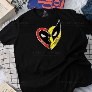 Deadpool & Wolverine Best Friends Forever Graphic Tee cotton tshirt | TOTTEES APPAREL