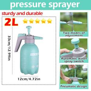 2000ML Car Wash Spray Bottle Spray Gun Manual Air Pressure Water Jet Car Shampoo Snow Foam Sabun Cuci Kereta