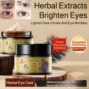 Herbal Anti-Wrinkle Firming Eye Cream Emergency Repair Eye Cream  Moisturizing Firms Eye Cream Anti-aging Eye Essence Reduces Dark Circles Lightens Fine Lines抗皱紧致眼霜