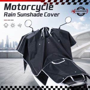 Universal Motorcycle Cover Rain Sunshade Cover Outdoor Dustproof Motorcycle Dashboard Rain Coats