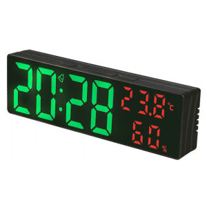 Digital Alarm Clocks for Bedrooms Electric Desk Clock with Large Numbers Auto Dimer Power Saving Mode Bedside and Desk Clock for Living Room Office Decor