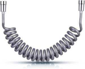 Dây vòi xoắn PU co giãn 1.5/2/3M bền bỉ dùng để xịt rửa vệ sinh gia đình và công nghiệp
