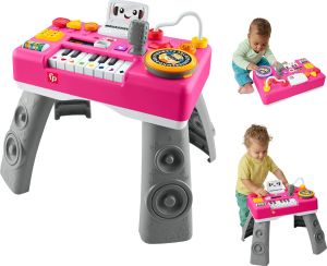 Fisher Price Laugh & Learn Mix & Learn DJ Table (pink)