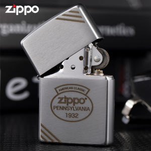 [Ship From KL]Zippo American Classic Logo Design Chrome Lighter | Zippo  M-49791-363