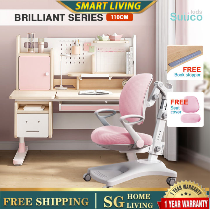 Suucokids Brilliant Series Height Adjustable Study Table Chair Kids
