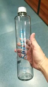 800ml Water Glass Bottles with aluminum lids for luxury hotels & restaurants use from Nitrile Green Shop 24 bottles/carton carton size 29.5*21.7*29.5cm 1600 bottles/pallet 32 pallets/container minimum order 51200 bottles/container