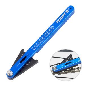JIA M Portable Cycling Repair Tool Mountain Bike Measurement Ruler Bicycle Parts Bicycle Chain Wear Indicator Checker Gauge Tool Measuring Ruler Bike Chain Wear Indicator