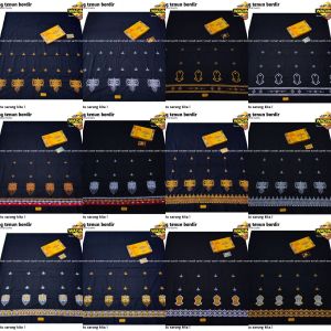 Sarung Bordil List Warna Kekinian Sarung Bordil Pria Dewasa New Berwibawa Motif Kupu Kuning