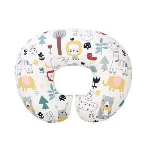 Cotton Nursing Pillow Infant Feeding Pillow Multiple Pattern Infant Nursing Support Pillow for Enhances Baby Bonding