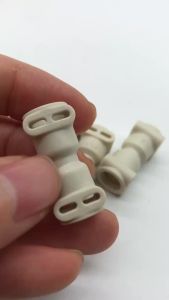 5Pcs Universal Coffee Machine Spare Parts Straight Type Two-way Joint Adapter For Dr.coffee SAECO Kalerm JURA Espresso Machine