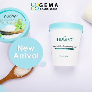 Nuspa Peppermint Sea Salt Cool Anti Itchy Cleansing Scrub Massage Scalp Shampoo 250ml