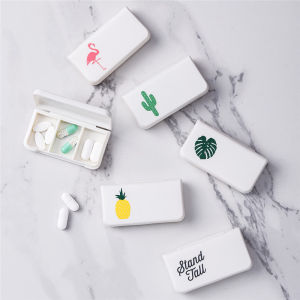 Mini Pill Box Travel Size Pill Case Medicine Dispenser Boxes Portable Medical Kit Mini Organizer Case