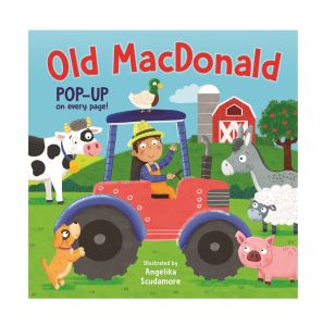 Old MacDonald & Farm Animals Story Book With Pop Up Page for Kids To Know More About Farm Animals