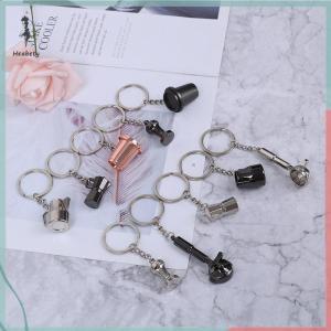 🔥ส่วนลด 10 บาท สำหรับการซื้อ 1 ชิ้น🔥ราคาถูก พวงกุญแจกาแฟสุดสร้างสรรค์พวงกุญแจแบบพกพาอุปกรณ์เสริมสำหรับกาแฟของขวัญ