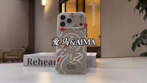 New Geometric Graffiti For MagSafe Phone Case for iPhone 17 16 15 Pro Max 17Air Magnetic Wireless Charging Hard Shockproof Cover