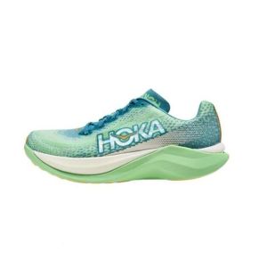 HOKA ONE ONE Mach X Green White Blue Mens and Womens Shoes Shock Absorption Running Shoes Size 36-45 GSVF