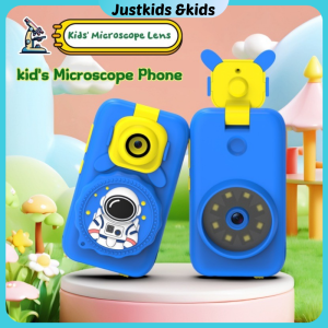 Kids microscope Toy Phone Touchscreen Game Phone MP3 Music Player Childrens Camer for Girl Boy Christmas Birthday Gifts