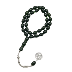 Spiritual Practice Tasbih Oval Shape Acrylic Beads Pray Rosary Bracelet For Comfort Long Lasted Islamic Prayer Tool