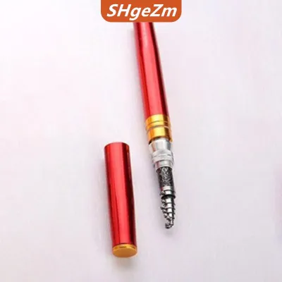 [COD] SHgeZm Cần câu cá mini dạng ống lồng bỏ túi cầm tay cần Câu Gấp hình bút rong biển nhỏ