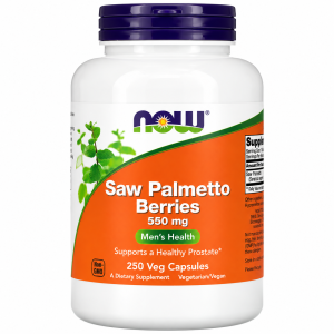 NOW Foods Saw Palmetto Extract 550mg 250 Capsules USA Imported Natural Plant Extract Men Health Supplement Prostate Support Daily Wellness Softgel  Capsule