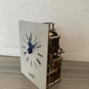 Sacesr Pure Copper Small Desk Clock Machine Movement Bronze Bell Table Clocks Accessories Give The Correct Time Clock Movement Part 6K4N7