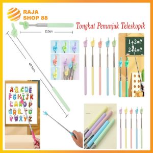 Tongkat Penunjuk Papan Tulis Teleskopik Extendable Tongkat Pointer Papan Tulis Desain Praktis