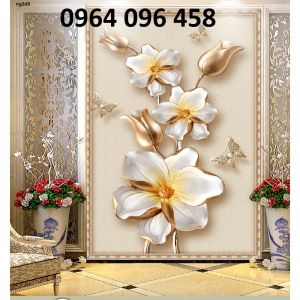Tranh gạch 3d - tranh 3d ốp tường nhà - 765CVB