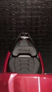 Honda Click 125i 150i V2/V3 Camel Back Seat Assy With Embroid Carbon Design Comfort Seat ASSEMBLY