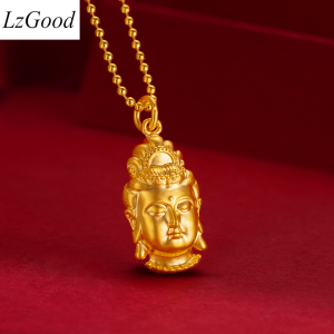 【Giao Hàng Nhanh】 Dây Chuyền Mặt Phật Bằng Vàng 999K Trang Sức Tinh Tế Bảo Vệ Bình An Và Mang Lại May Mắn