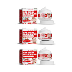 Jaysuing ครีมหน้าใส Goji Berry Facial Cream ครีมโกจิเบอร์รี่ ครีมน้ำมันอาร์แกน มอยเจอร์ไรเซอร์ มอยเจอไรเซอร์ ครีมหน้าขาว ครีมทาหน้าขาว ครีมบำรุงผิวหน้า ให้ความชุ่มชื้นและบำรุงผิวหน้า 30g