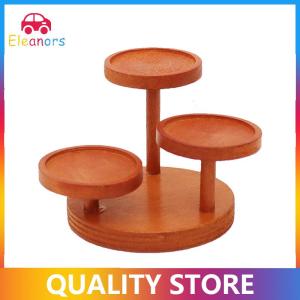 [Eleanor] 1 12 Dollhouse Multi-layer Storage Rack Round Tray Rack Display Rack Doll Home Furniture Decor Toy