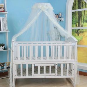 Jiplus BB #JP022 Baby crib net Cot net with stand Mosquito net infant foldable kelambu bayi Nursery kids cot bed net