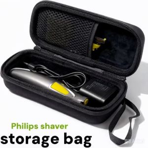 1PC Shaver Holders Razor Clipper Storage Bag for One Blade Men Electric Shaver Carrying Case EVA Foam Shockproof Hard Travel Bag